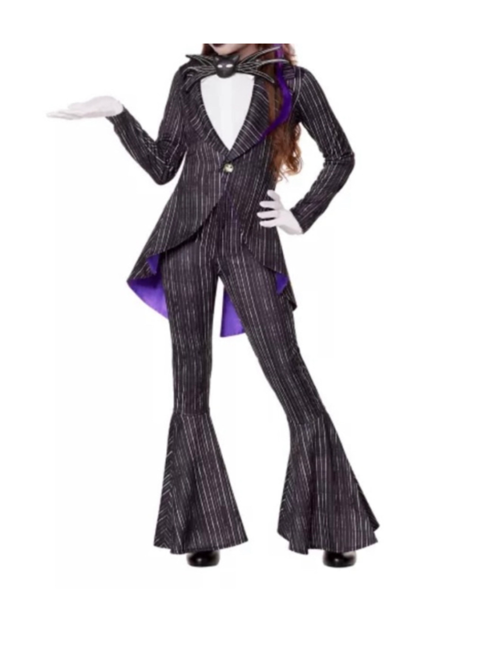 Kids Jack skellington costume The Nightmare Before Christmas complete Halloween